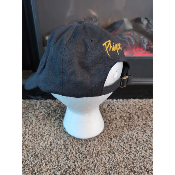 Prince Official Symbol Black Gold Embroidered Baseball Cap Adjustable Strapb - Picture 2 of 6